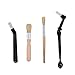 Kaffee Pinsel Kaffee Reinigungsbürste, 4 Stück Espressomaschinen Reinigungspinsel und Holz Griff Kaffeepinsel für die Kaffeemühle, Kaffee Werkzeug Kaffeemühle Reinigungsbürste Espressomaschine (A01)