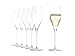 Stölzle Lausitz Champagnergläser Quatrophil 290ml I Champagnerkelche 6er Set bruchsicher I Schaumweingläser 6 Stück spülmaschinenfest I Edle Kristallgläser wie mundgeblasen I Beste Qualität