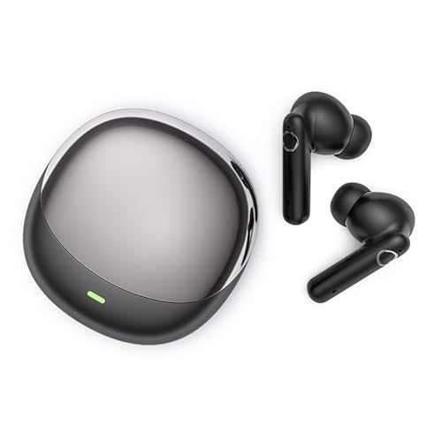 Image of iFAST True Wireless Stereo in-Ear ANC Earbuds | Bluetooth 5.4 TWS | Low Latency Gaming | Type-C Fast Charging | Up to 3 Hours Playback per Charge, 24 Hours Total Playtime with Charging Case | Black