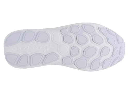 Image of New Balance Women's Fresh Foam X EVOZ v3 Running Shoe, White /Quartz Grey /Silver Metallic, 12 W