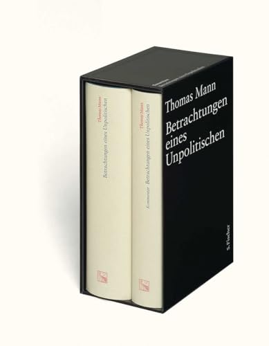 Betrachtungen eines Unpolitischen. Große kommen... 3100483480 Book Cover