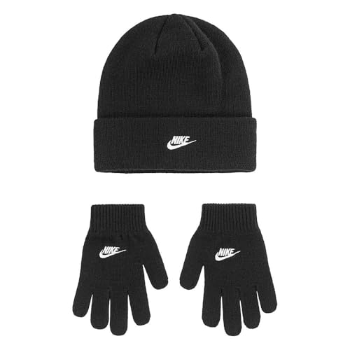 Nike Kids’ Club Beanie and Glove/Mitten Set