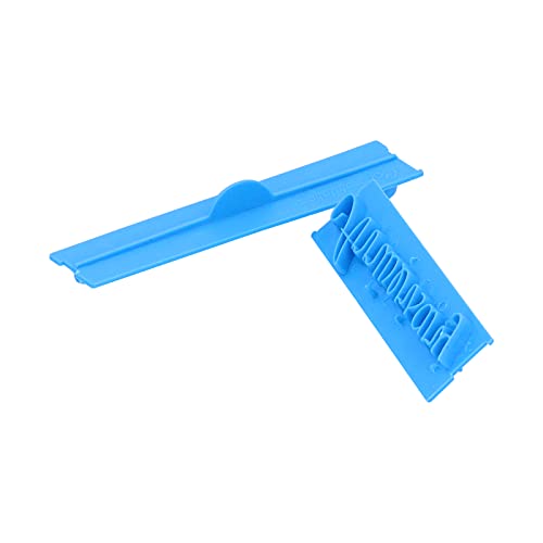 6Pcs Cake Mold Words Stamp, Happy Birthday Best Wishes Congratuation Anniversary Handwritten Letter Cutter Set For Diy Cake Cookies Pastry, Printed Stamp Mould Bakery Supplies For Cake Decoration Blue #TOP7