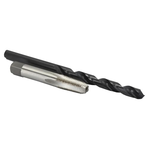 Drill America - POU1/8NPTW/DRILL 1/8" Carbon Steel NPT Pipe Tap and R High Speed Steel Drill Bit Set, POU Series