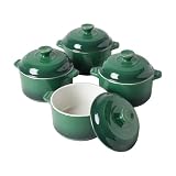Mini Cocotte mit Griffen, Creme Brulee Schälchen - 4 X 250ML