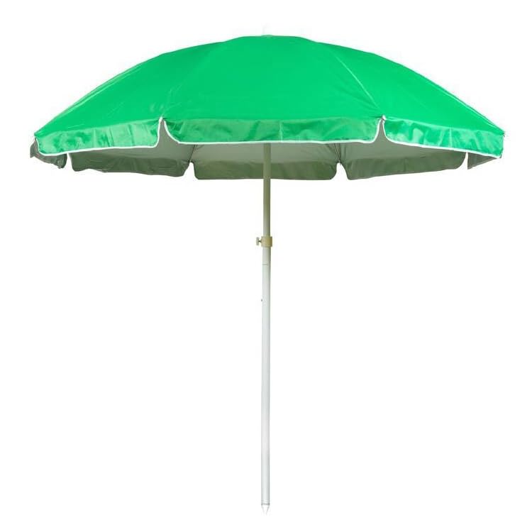 Personal Customization/Brand Logo Print/Any Text Print/Any Image Print Garden Outdoor Umbrella with Out Stand Patio Umbrella (7ft) (Green Color)