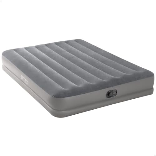 Intex Matelas Gonflable Prestige Mid Rise Flex Pump - 2 pers - Go...