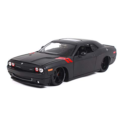 Preisvergleich Produktbild LUCKYCAR 1:24 Dodge Challenger Alloy AutomodellOriginalgetreues Modellauto mit Türen und Motorhaube zum ÖffnenFertigmodell