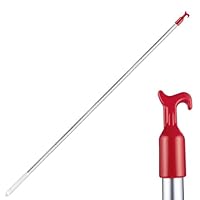 Dachboden Haken für Dachbodentreppe - Stange mit Haken für Dachbodenluke, Ziehhaken für Bodentreppen aus Aluminium, Stockhaken für Dachfenster Stange zum Öffnen, Bodentreppe Ersatzteile 1,1M 4-teilig