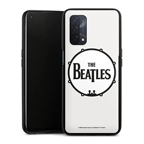 DeinDesign Coque en Silicone Compatible avec Oppo A54 5G Étui Silicone Coque Souple The Beatles Rock ‘n’ Roll Logo - Les Beatles, Paul McCartney, John Lennon, RIngo Starr, George Harrison DeinDesign Coque en Silicone Compatible avec Oppo A54 5G Étui Silicone Coque Souple The Beatles Rock 'n' Roll Logo