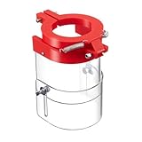 ElaraBerry Drill Press Safety Guard with Adjustable Flip-up Shield, Clear Protective Cover Mount for Drill Press, Guard for Woodworking Metalworking(62mm)