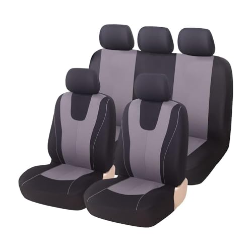 AALXF Housse de Siège Voiture Ensemble Complet pour Ford B-Max (JK 2012-2017), Protection Tissu Respirant, Compatible Airbag Avant Arrière, Lavable Durable...