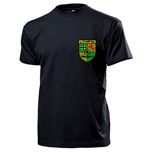 T-shirt armée allemande Delmenhorst noir pour look militaire