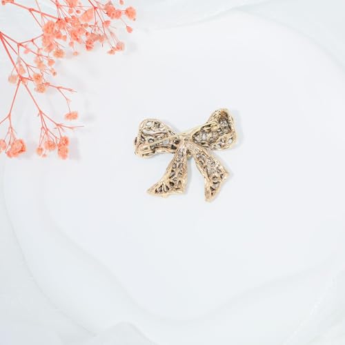 Image of Rhinestone Bow Brooch Vintage Crystal Large Bowknot Brooches for Women Brooch Pin Wedding Fashion Jewelry Accessories,Women Gift
