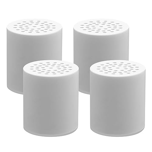 Listado de Cartuchos de filtrado para el agua que Puedes Comprar On-line. 41 Cartucho de Filtro de Ducha 20 Etapas, 4 Paquete Cartuchos de Reemplazo del Purificador de Agua, para Elimina Cloro, Impurezas y Olores, para Mejorar la Salud de la Piel y el...