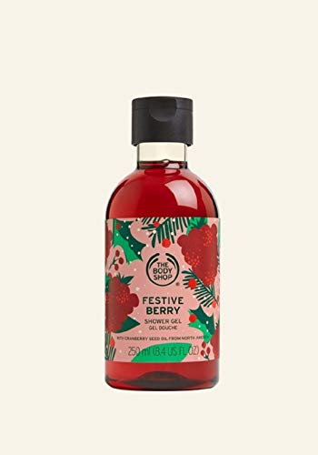 The Body Shop Festive Berry BODY SHOWER GEL 250ml Special Edition 2020 SWEET, TANGY AND FRUITY SCENT