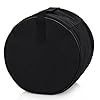 JunZheHub Storage Bag for Tom, Zippered, Made of Black Oxford Cloth, Waterproof, Thick, Portable, Carrying Case for, for 16in Floor Tom #4