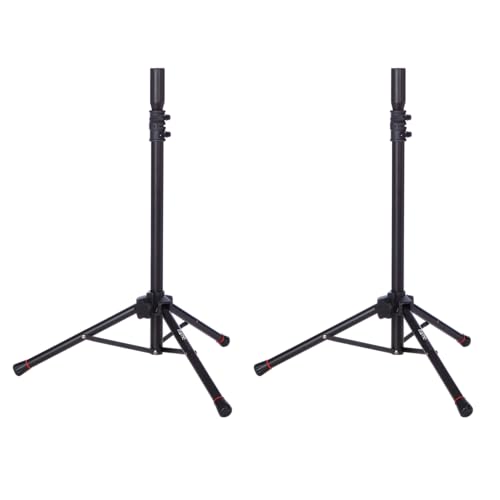 Gator Frameworks Leichtes und kompaktes Mini-Lautsprecherstativ-Set von Gator Frameworks mit Nylon-Tragetasche (GFWSPK0250SET)