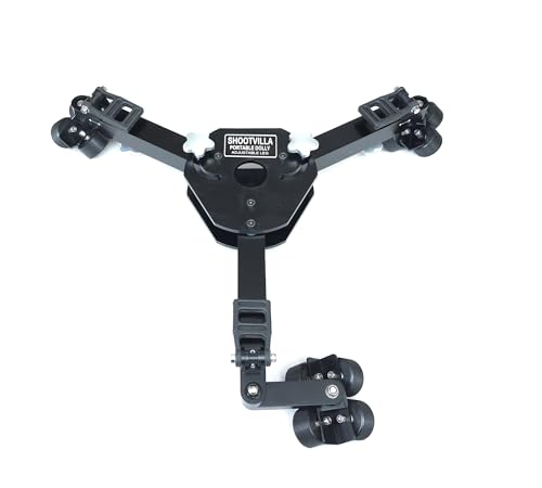 Image of Heavy Duty Studio Video Camera Track Dolly System for Filmmakers