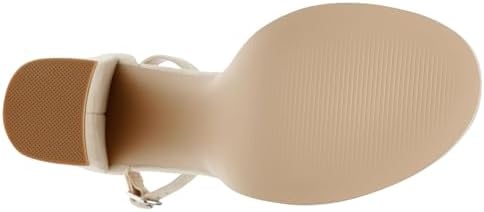 Steve Madden Women's Susan Heeled Sandal, Sand Suede, 8 | Image 2