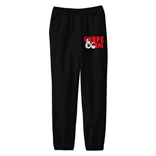 Dungeons & Dragons Carpe DM Boy's Black Jogger Pants