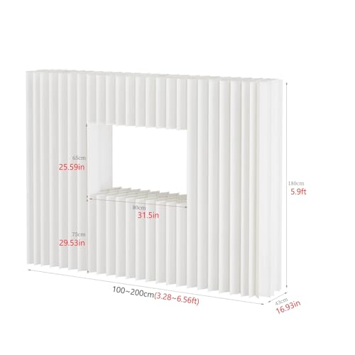 Cloison de séparation pour diviser une chambre sans travaux 2x1,8m