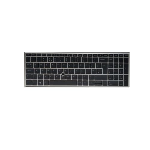 Teclado HP EliteBook 850 G7 soluciona fallos de teclas con este teclado negro UK