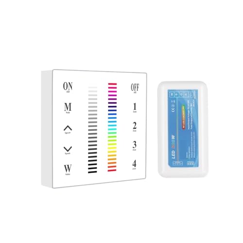 Contrôleur tactile RGBW pour éclairage de salon et de cuisine