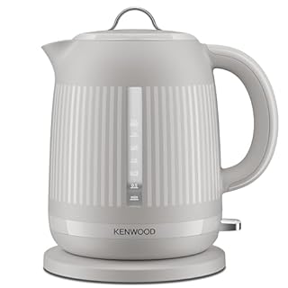 Kenwood Dawn Electric Kettle, 360° Swivel Base, Water Level Indicator, Cord Storage, Boil-Dry Protection, Removeable Filter, Capacity 1.7L, ZJP09.000CR, 3000W, Oatmeal Cream