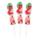 Albert's Marshmallow Kabobs, Cute Spring Themed Candy Skewers, Easter Basket Stuffers, Pack of 3