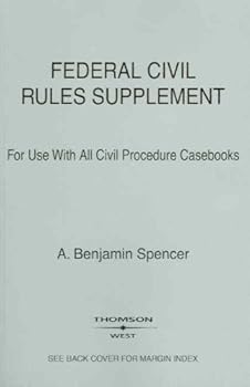 Paperback Federal Civil Rules Supplement, 2007-2008 Edition Book