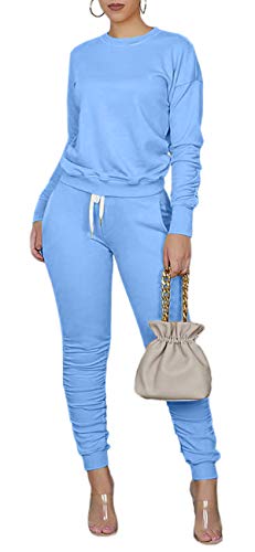 Image of TOPONSKY Womens 2 Piece Sports Outfit Tracksuit Shirt Shorts Jogger Bodycon Sets