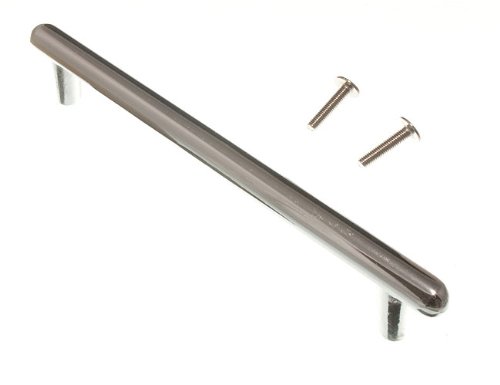 200 von Schrank-Tür Pull T Bar-Chrom 128mm Mit Schrauben