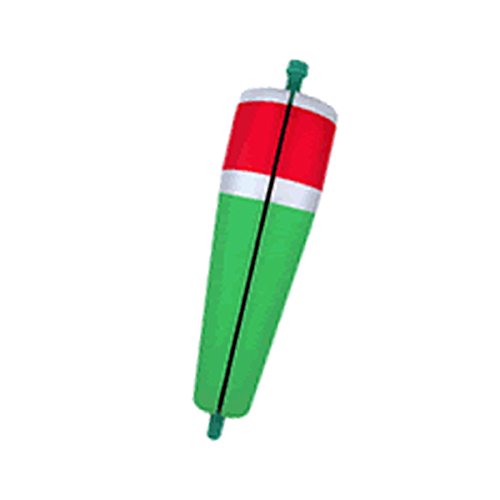 Comal Rat-L-Pop 3 inch Red/Green Weighted Rattle Floats - 67GX-3