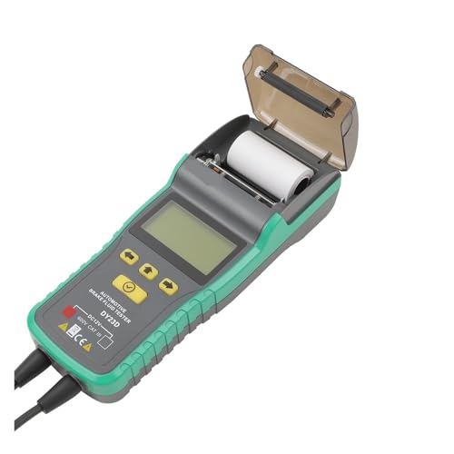HPHPH Comprobador Liquido de Frenos, Detector De Aceite De Frenos Impresora Multifuncional Prueba De Batería Probador De Aceite De Líquido De Frenos De Vehículo De Automóvil Herramientas