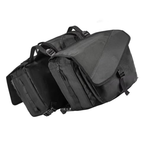 Bolsa trasera de moto resistente con diseño versátil