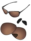 PapaViva Replacement Lenses for Oakley Cohort OO9301 62mm Sunglass - Copper Brown Polarized