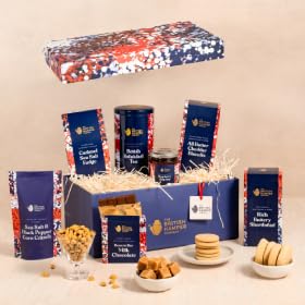 Premium British Treats Gift Basket - Gift Card...