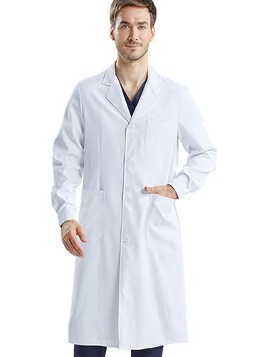 QICEDER Camice da Laboratorio Classico