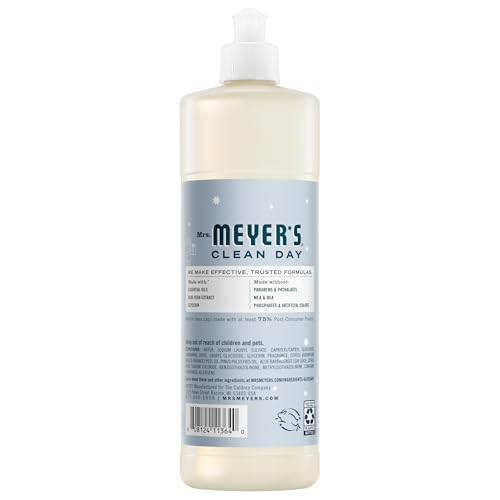 Image of MRS. MEYER'S CLEAN DAY Liquid Dish Soap, Snowdrop, 16 fl. oz