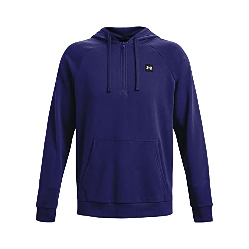 Under Armour Men's Rival Fleece 1/2 Zip Hoodie - Image 5