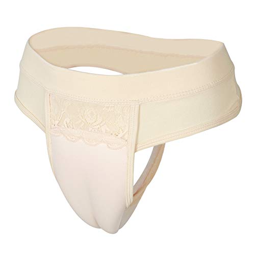 Men's False Pants Camel Toe Panties Hide Gaff Panty Transvestite Transgender Underwear,L