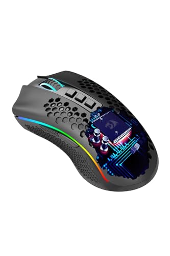 Mouse Storm Pro Wireless RGB Mouse PixArt PAW3335 16 000 DPI | RED-M808-KS - Mouse gaming - Immagine 1