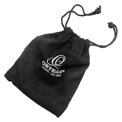 Ortega Guitars Capo Instrument Accessory - for Ukulele Banjo, Mandolin - Aluminum, Golden (OCAPOUKE-BRB), Black - Image 2