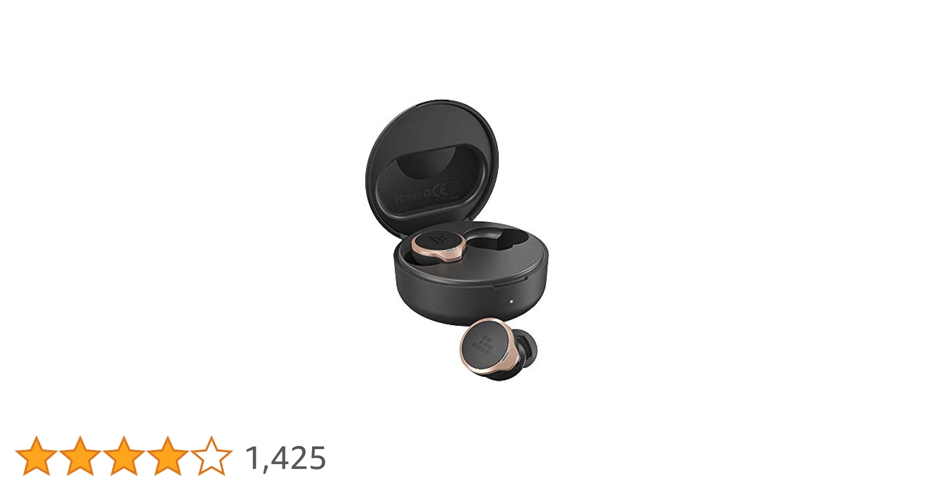 Tronsmart Apollo Bold ANC Bluetooth 5.0 Headphones, Active Noise Cancelling, 30 Hours of Playtime, IPX45 Waterproof, CVC 8.0 and 6 Microphones, Touch Control, QCC5124 Chip, Mini wireless earbuds