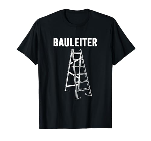 Baggermotiv Outfit Handwerker Maurer Dachdecker Bauleiter T-Shirt