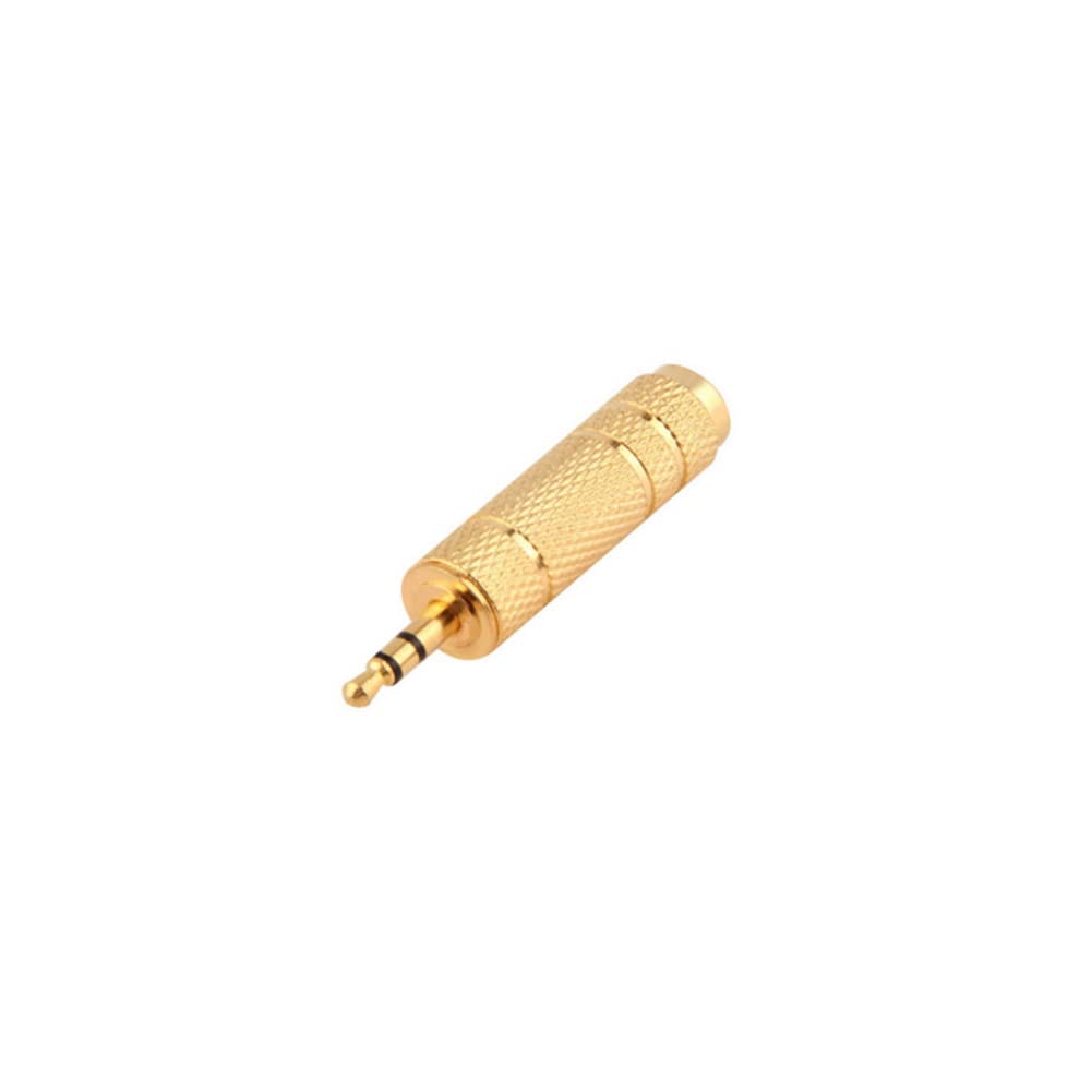 Hembra a 3,5 mm Macho Enchufe Adaptador de Audio estéreo Jack convertidor, Enchufe de 6,5 mm, micrófono Salida Adaptador Enchufe Enchufe