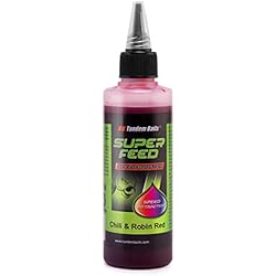 Cebo Carpa Tandem Baits SuperFeed Speed Booster Chili & Robin Red Carpa | Carpa de pesca sin esfuerzo | cebo para pesca de peces grandes | Accesorios para carpas profesionales y pescadores de pasatiempos 100 ml