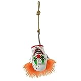 AMSCAN Creepy Carnival Hanging Clown Head Halloween Decorations and Props, For Indoor or Outdoor Use