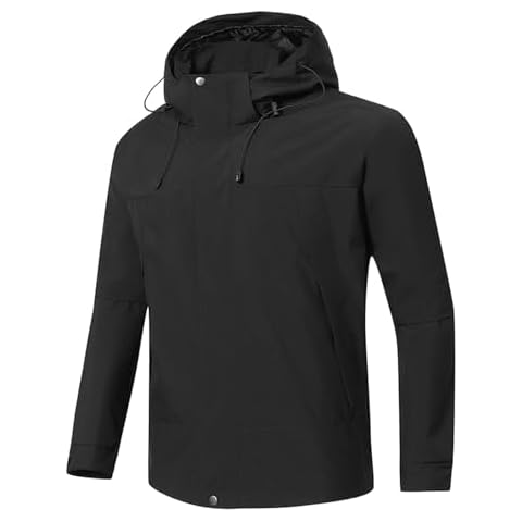 AEGJEGVD Waterproof 3 In 1 Jacket for Men Cover